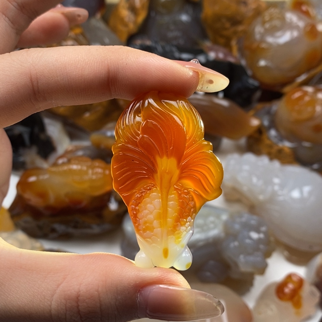 玛瑙/玉髓未镶嵌颈饰