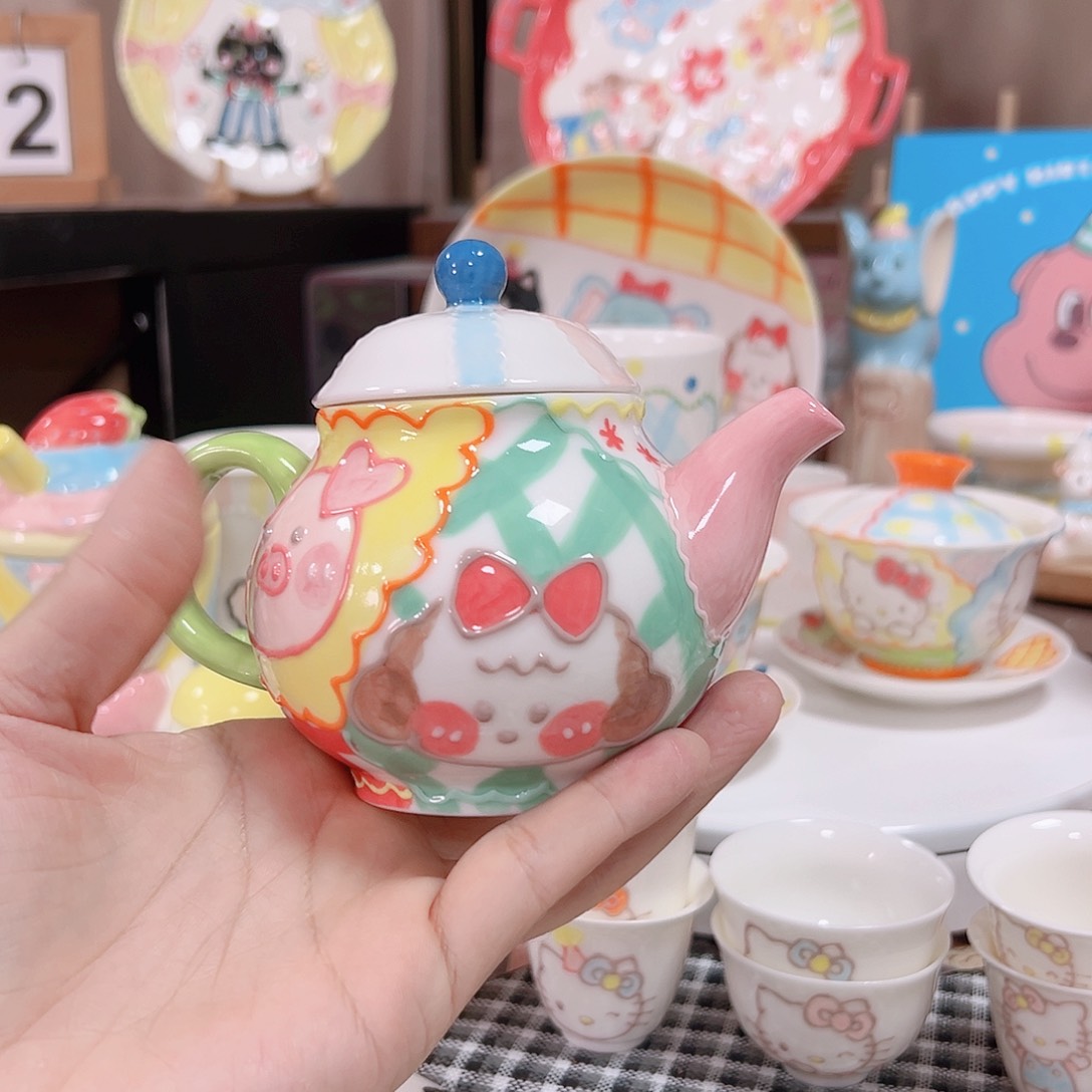 可爱陶瓷高温手作