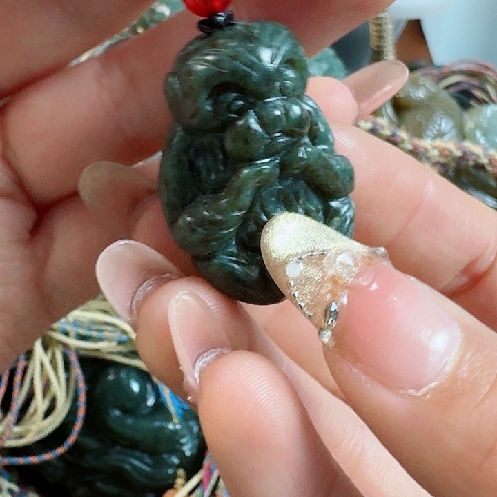 和田玉把件未镶嵌