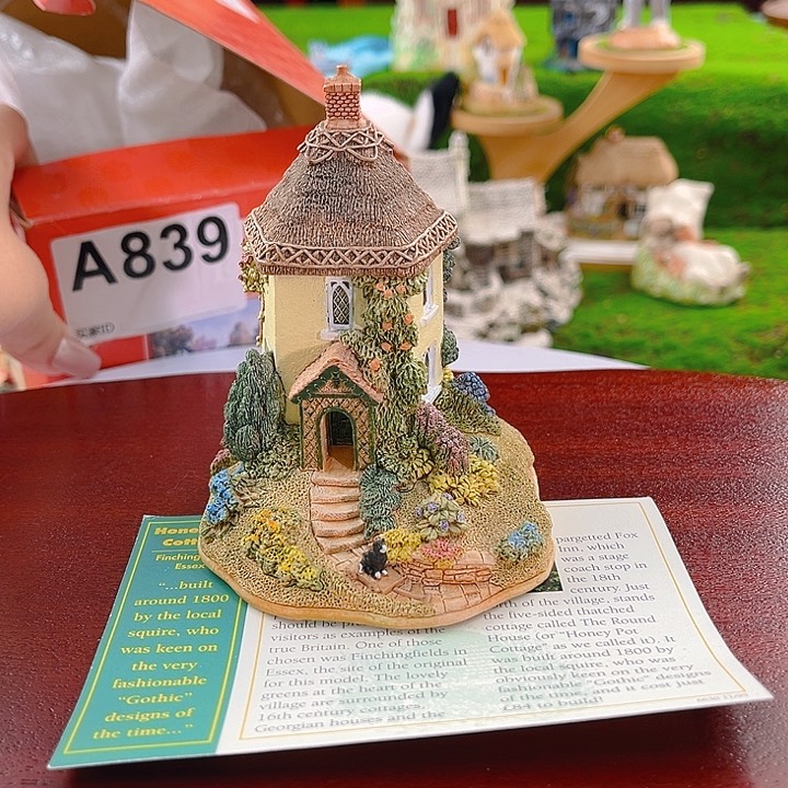 紫砂茶宠小房子微缩景观