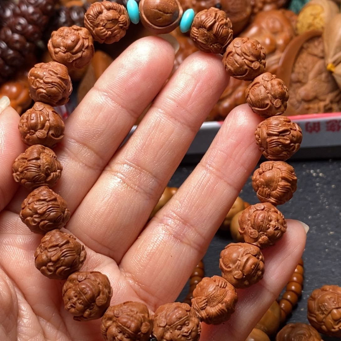 吊坠猴头核桃猴头