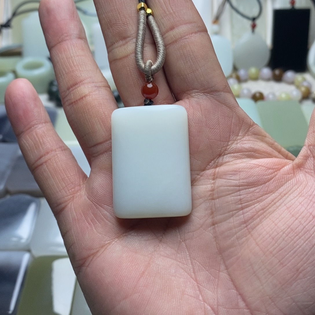 【闪购商品】和田玉挂件未镶嵌龙**涯