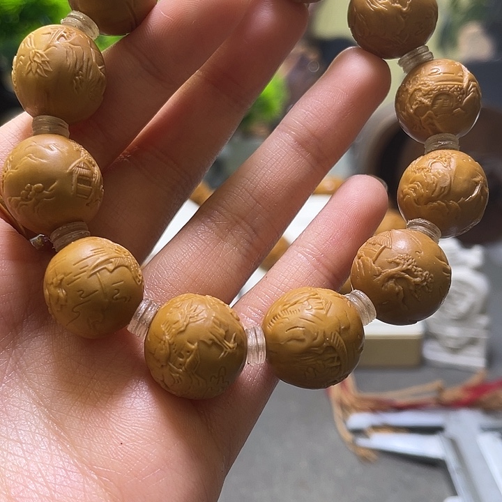 橄榄核吊坠橄榄核雕