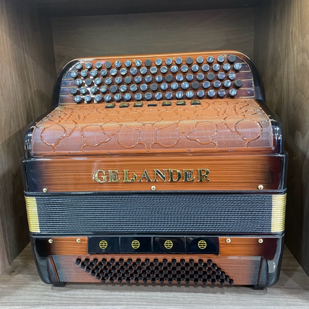 【双十一直播专享】格兰德高品质巴扬手风琴96倍思三排簧进口簧片