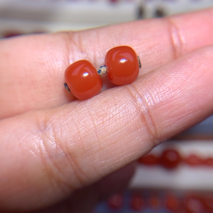 南红玛瑙老型8×7未镶嵌