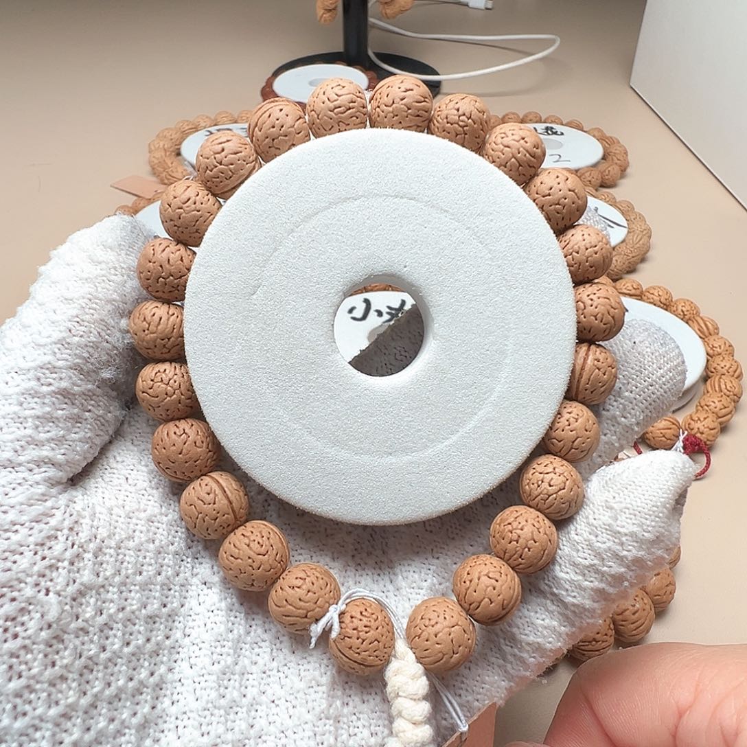 桃核手串1.1柳叶脐