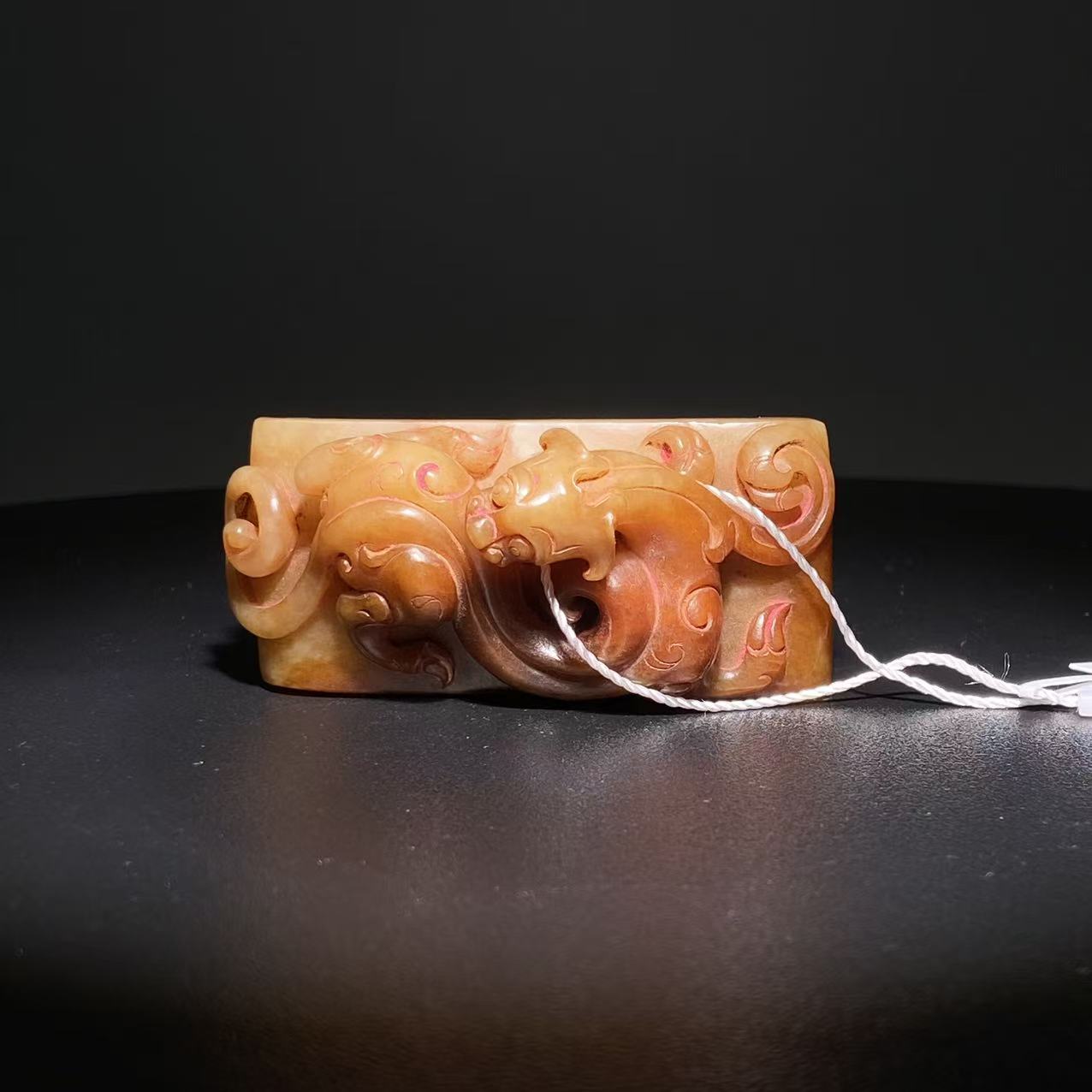 【明代】和田玉螭龙玉璧2512160148