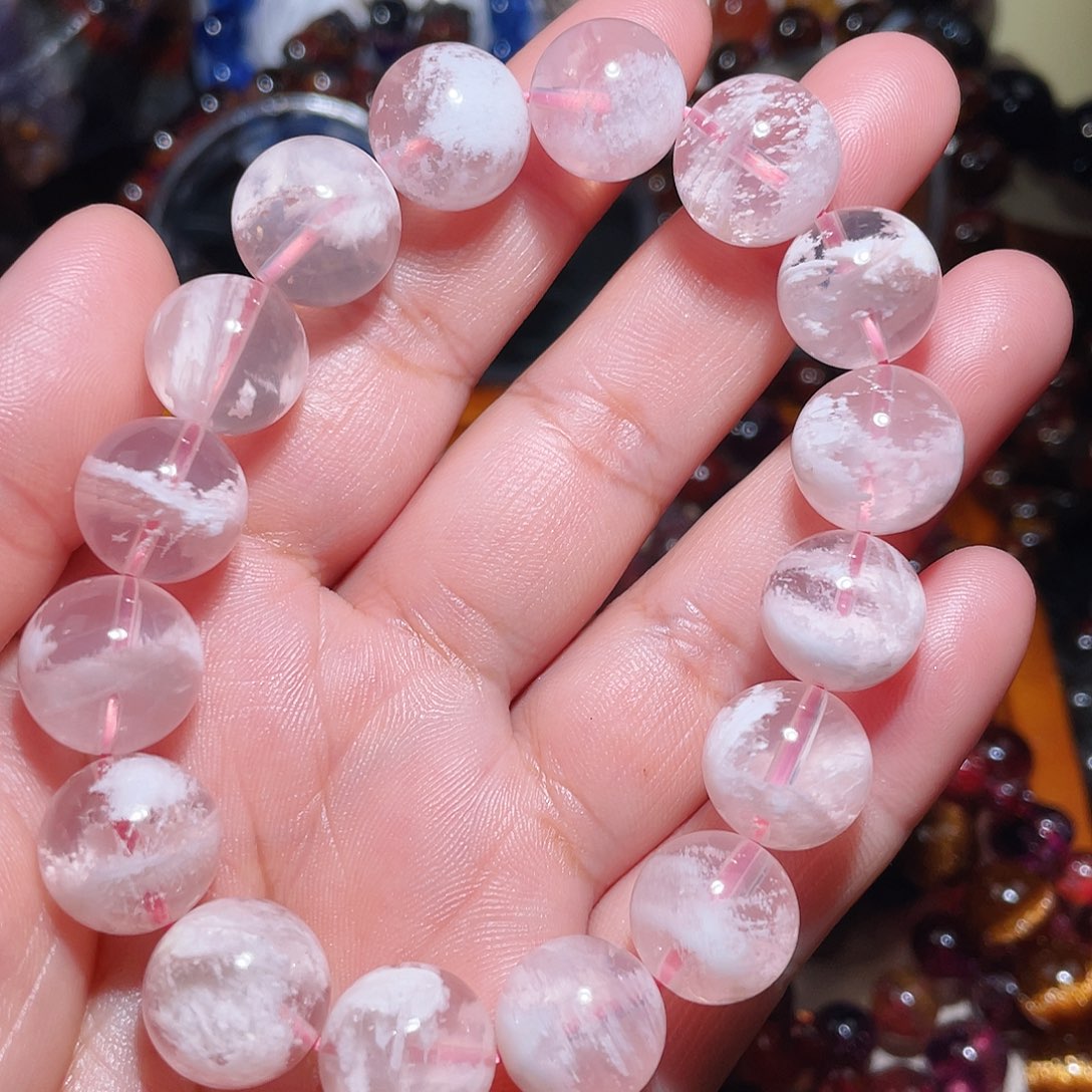 水晶手链未镶嵌手串