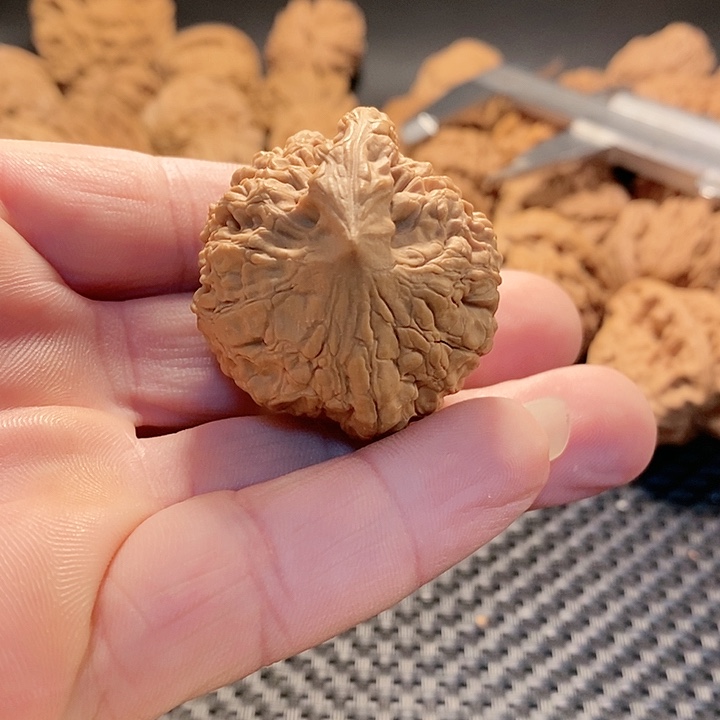 把件文玩核桃官帽一帆风顺全品