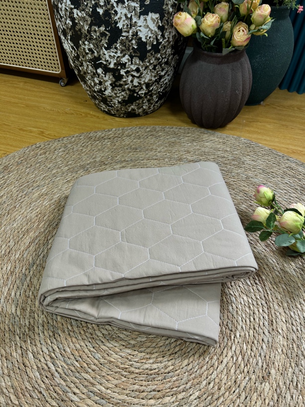 纯棉小蜂巢床垫120*200微瑕～T681