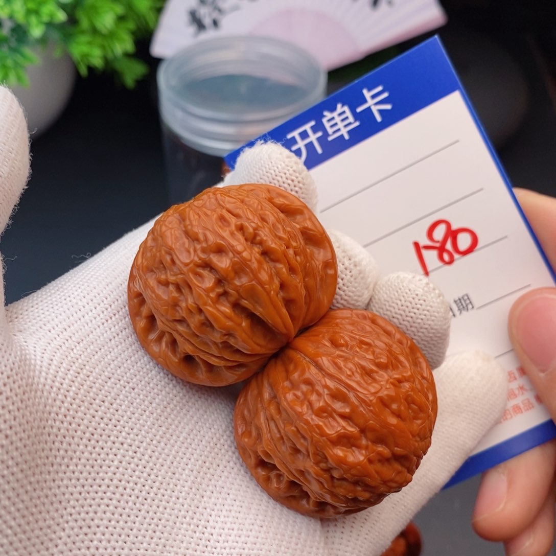 文玩核桃把件38铁锤180