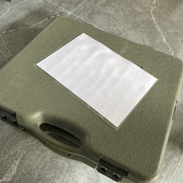 【4A-32】灰色空箱子（44*46*12）