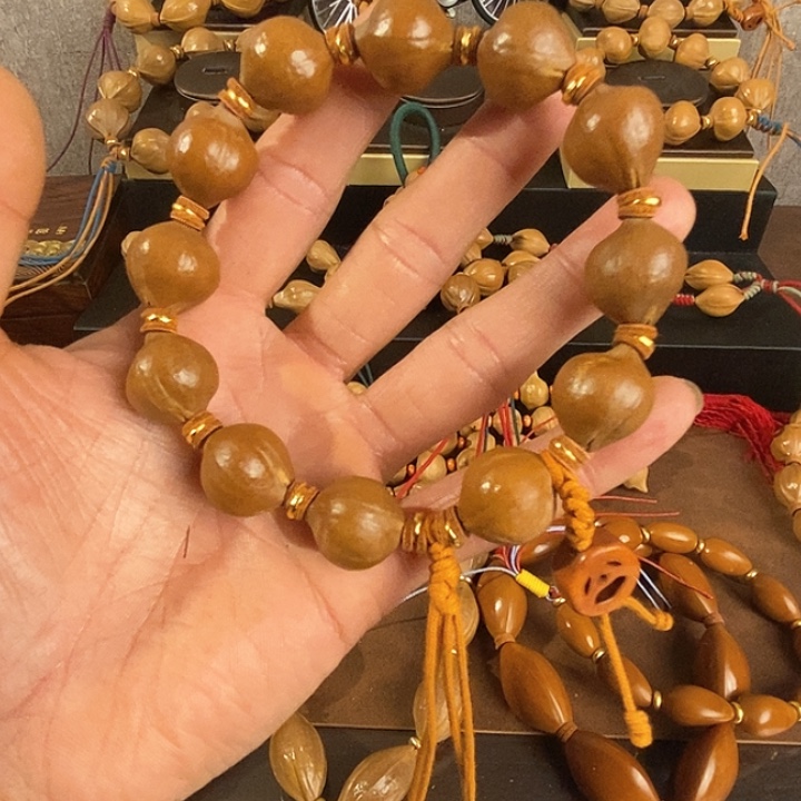 橄榄核手串/手链蜜桃