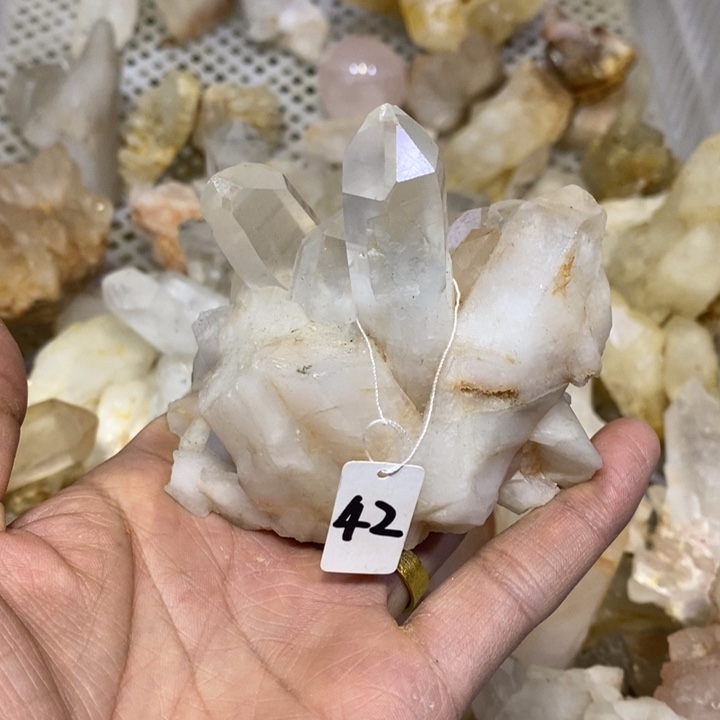 水晶水晶原石摆件未镶嵌