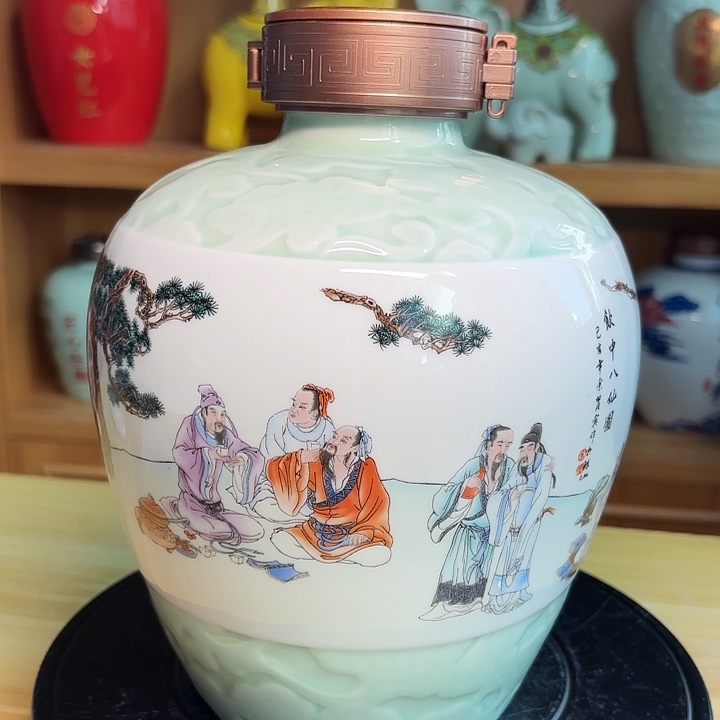 10斤饮中八仙1个 默认微瑕