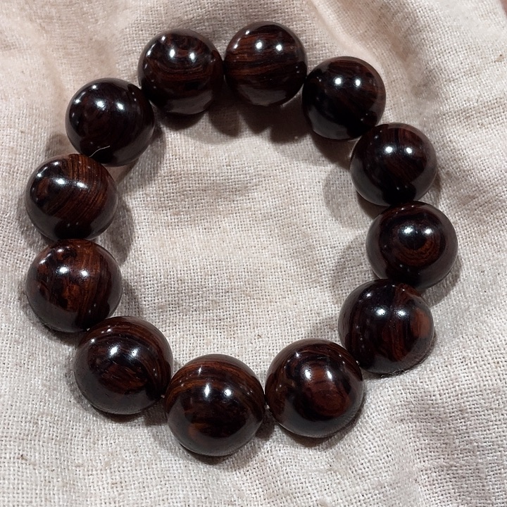 从***对黄花梨/降香黄檀海南黄花梨手串