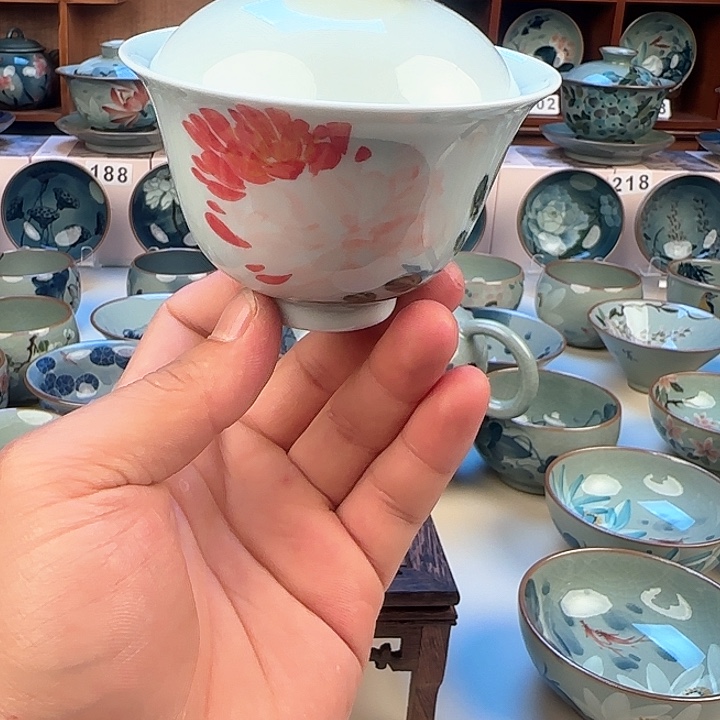 景德镇陶瓷陶瓷杯茶具