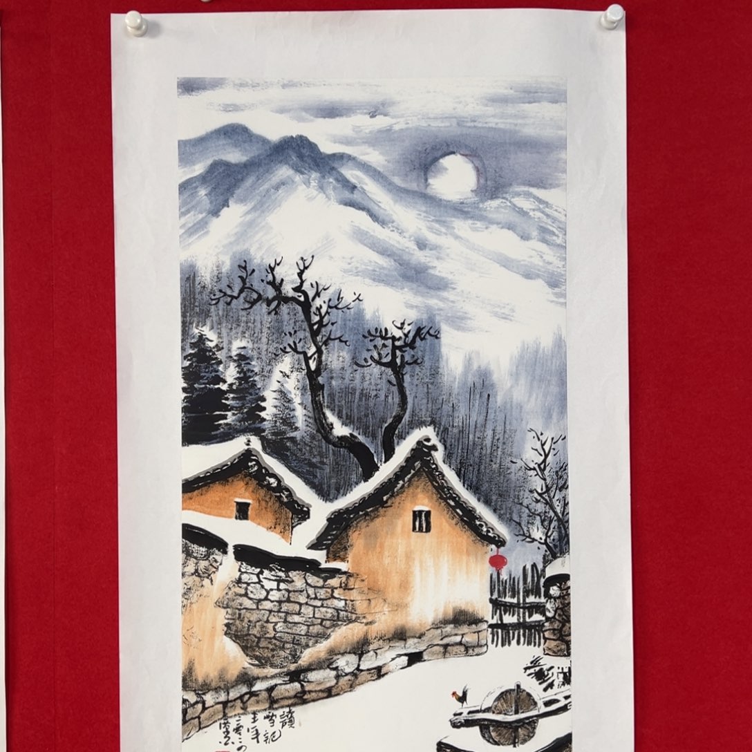 国画绘画国画作品