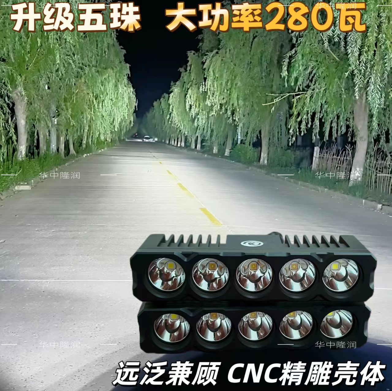 L5超亮高端改装大功率射灯货车坦克300越野车射灯牧马人猛禽烈马