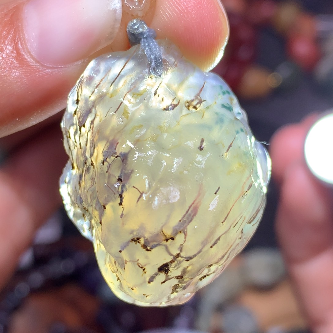 未镶嵌玛瑙/玉髓珠宝半成品