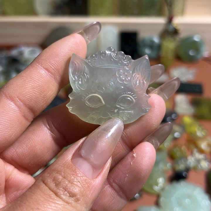 蛇纹石玉合金颈饰