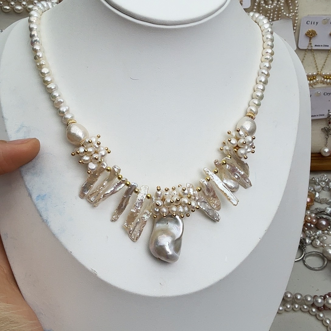 颈饰淡水珍珠未镶嵌