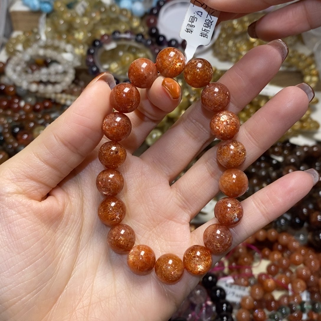 长石手串未镶嵌手串