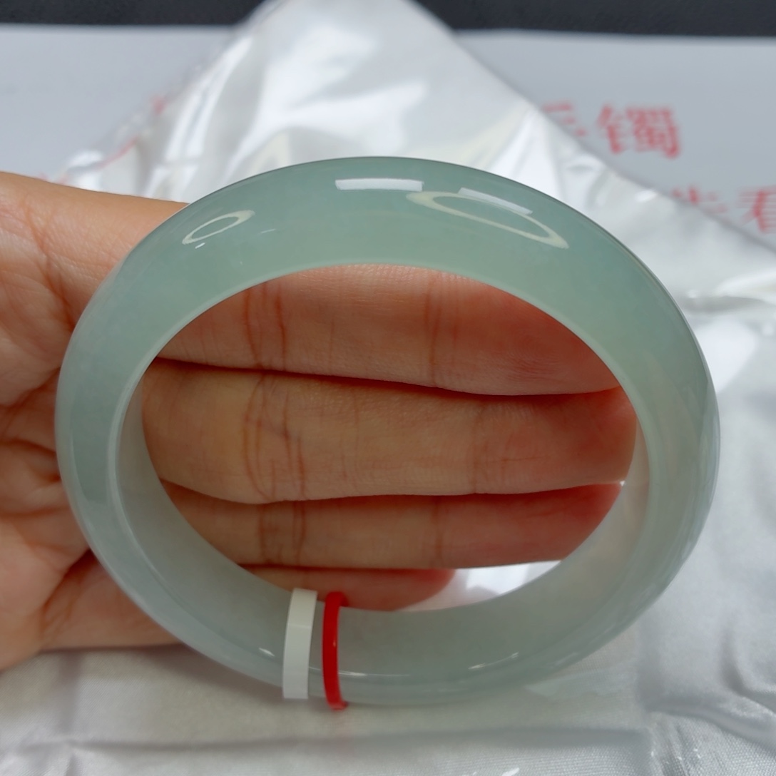 未镶嵌手镯翡翠老坑58圈一汪清泉022