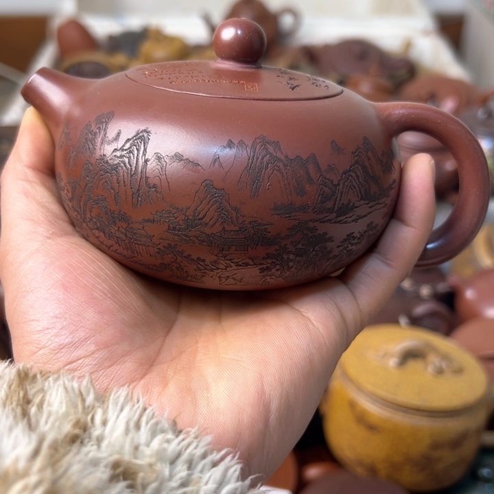 紫砂茶壶紫砂壶断口