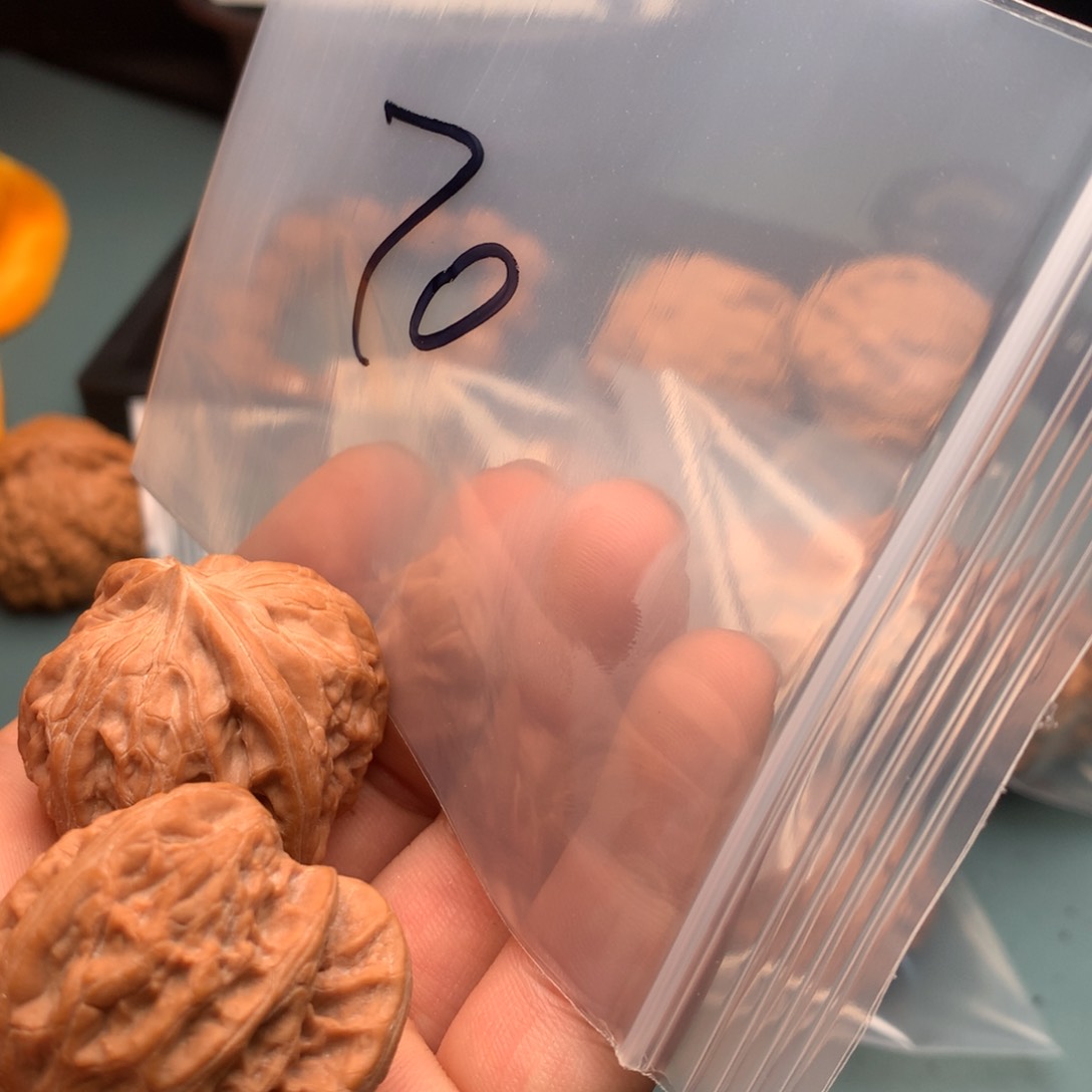 文玩核桃把件姥**腿战鼓70