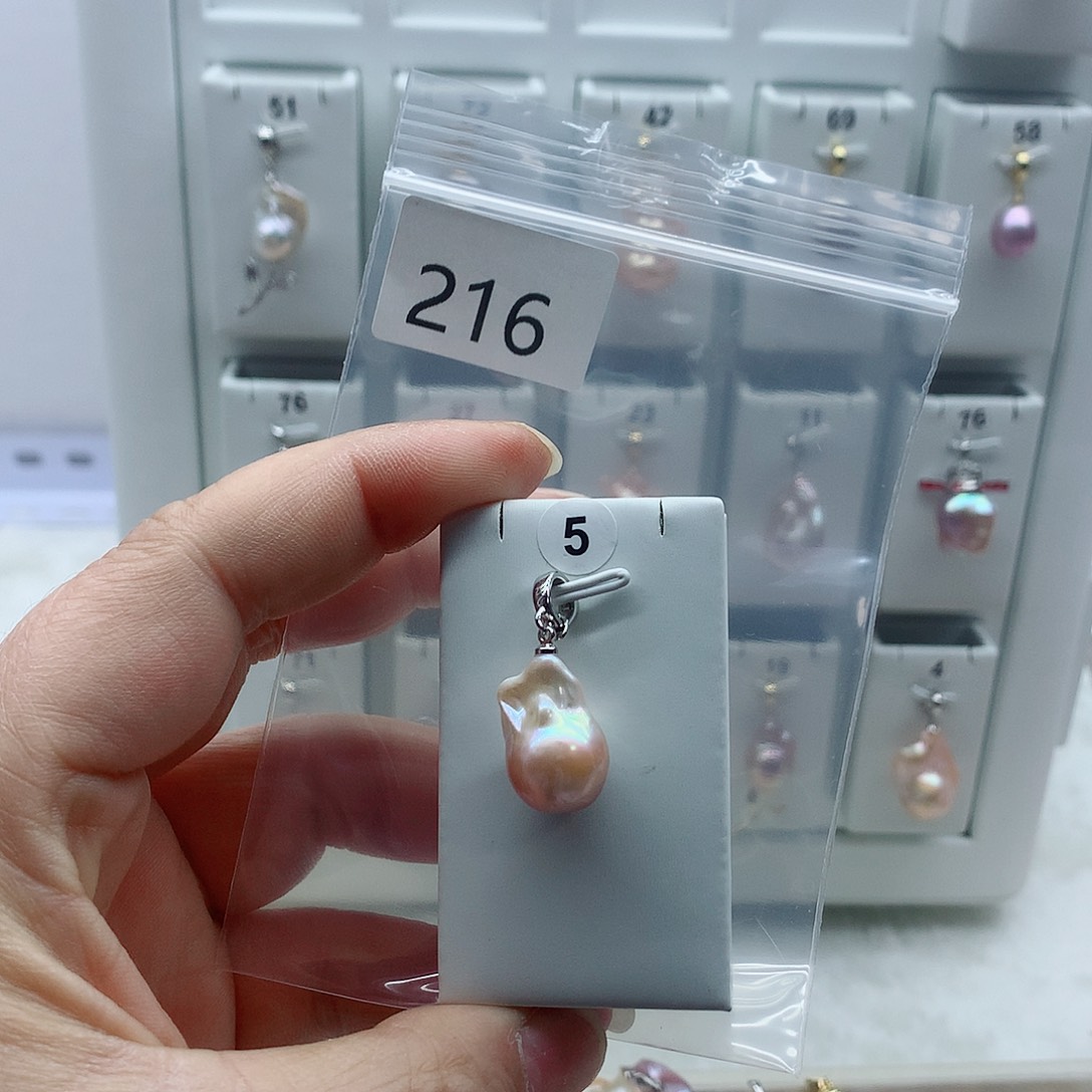 吊坠(不含链)合金淡水珍珠