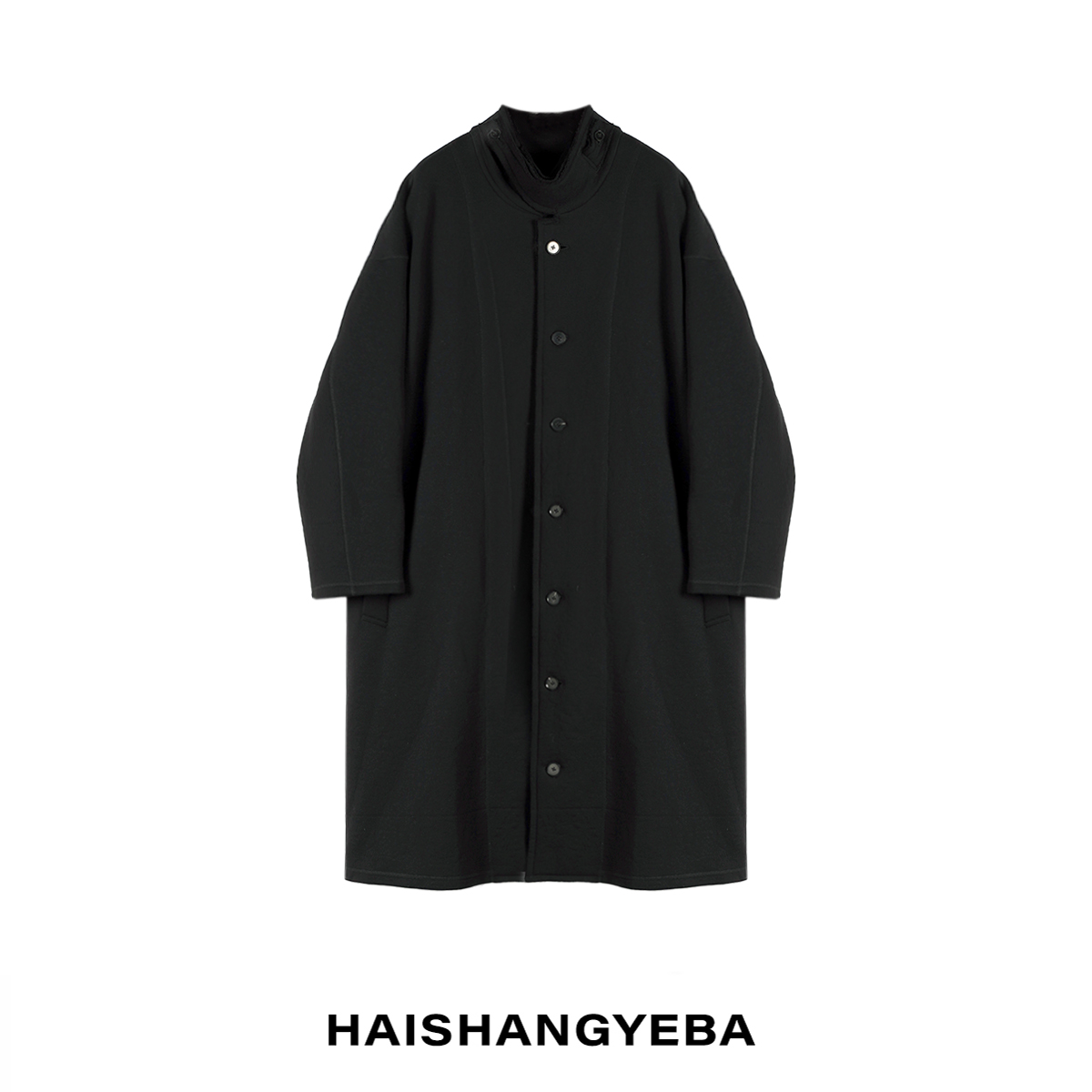【海上叶爸】新款2025秋冬百搭羊毛男女同款宽松厚款保暖长款大衣