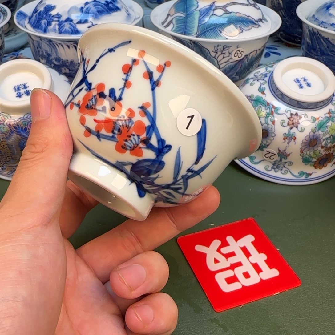 彦祖纯手工手绘茶具1