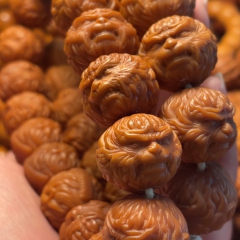 手串猴头核桃半***花舞台