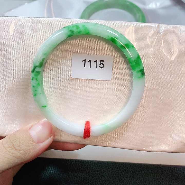 翡翠手镯未镶嵌天然翡翠手镯54.9