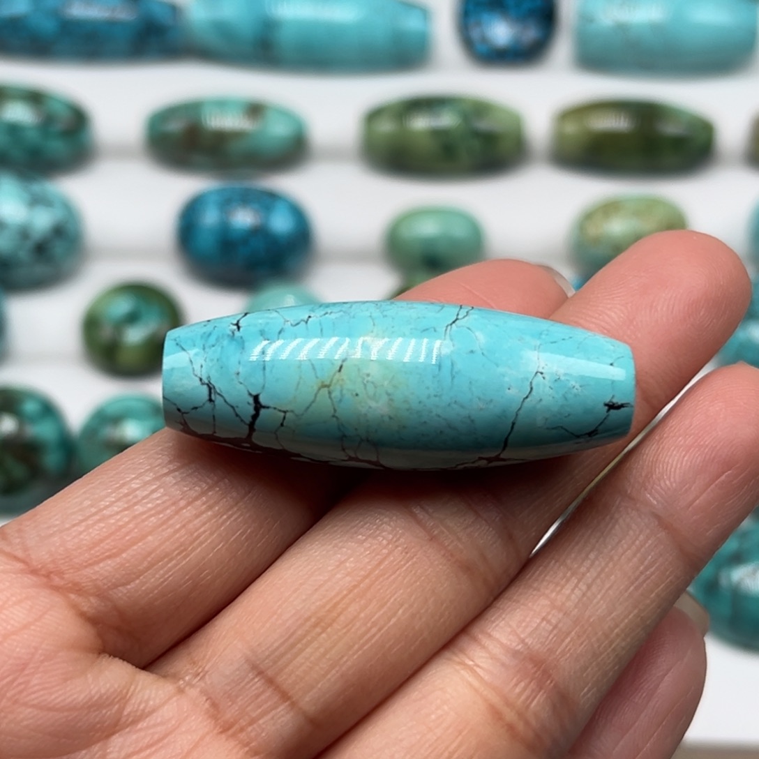 绿松石珠宝奇石未镶嵌毛