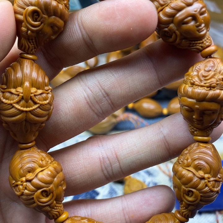 手串/手链橄榄核橄榄核雕工艺手串