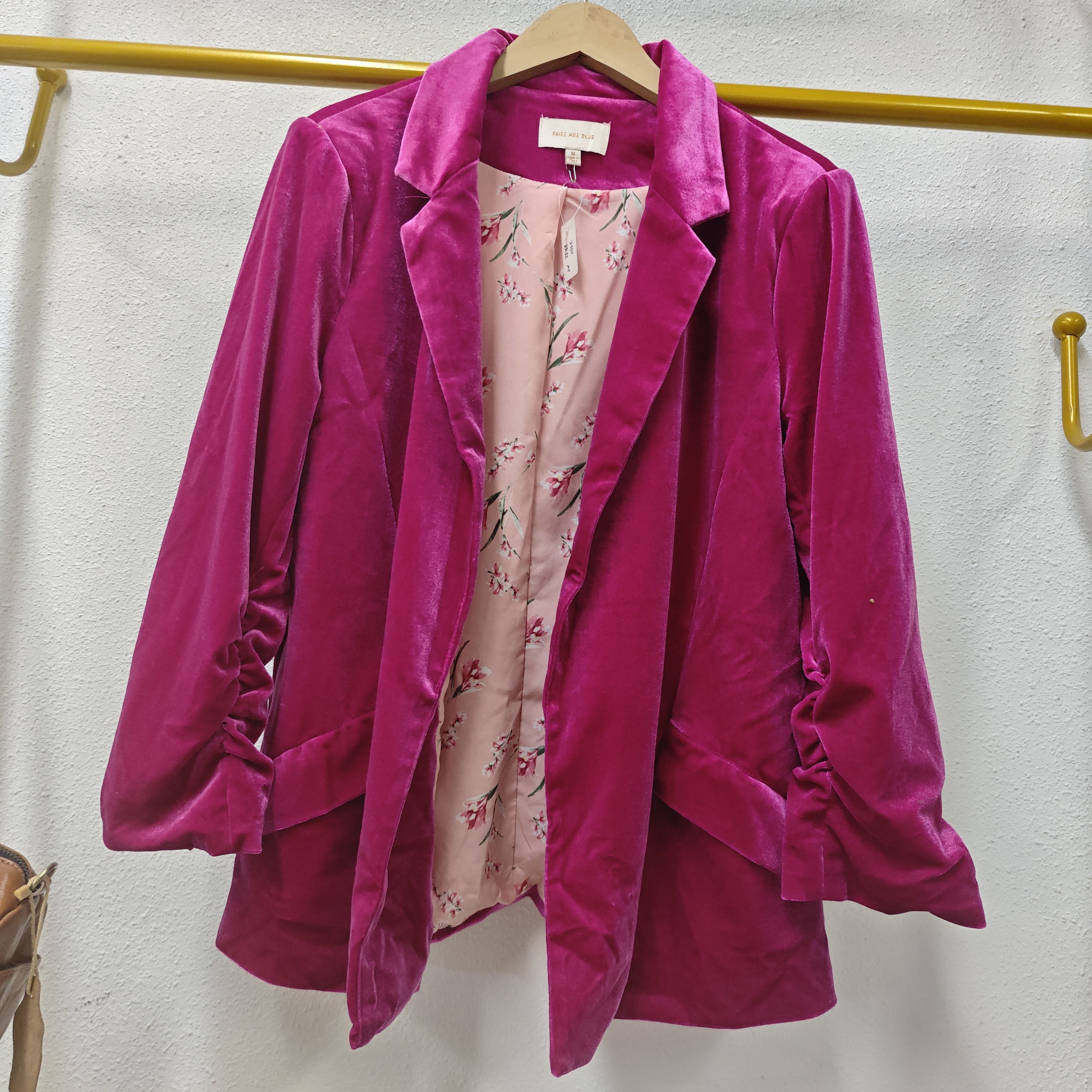 唯琳剪标   C13-7-2300款   法式春季长袖小西装长63