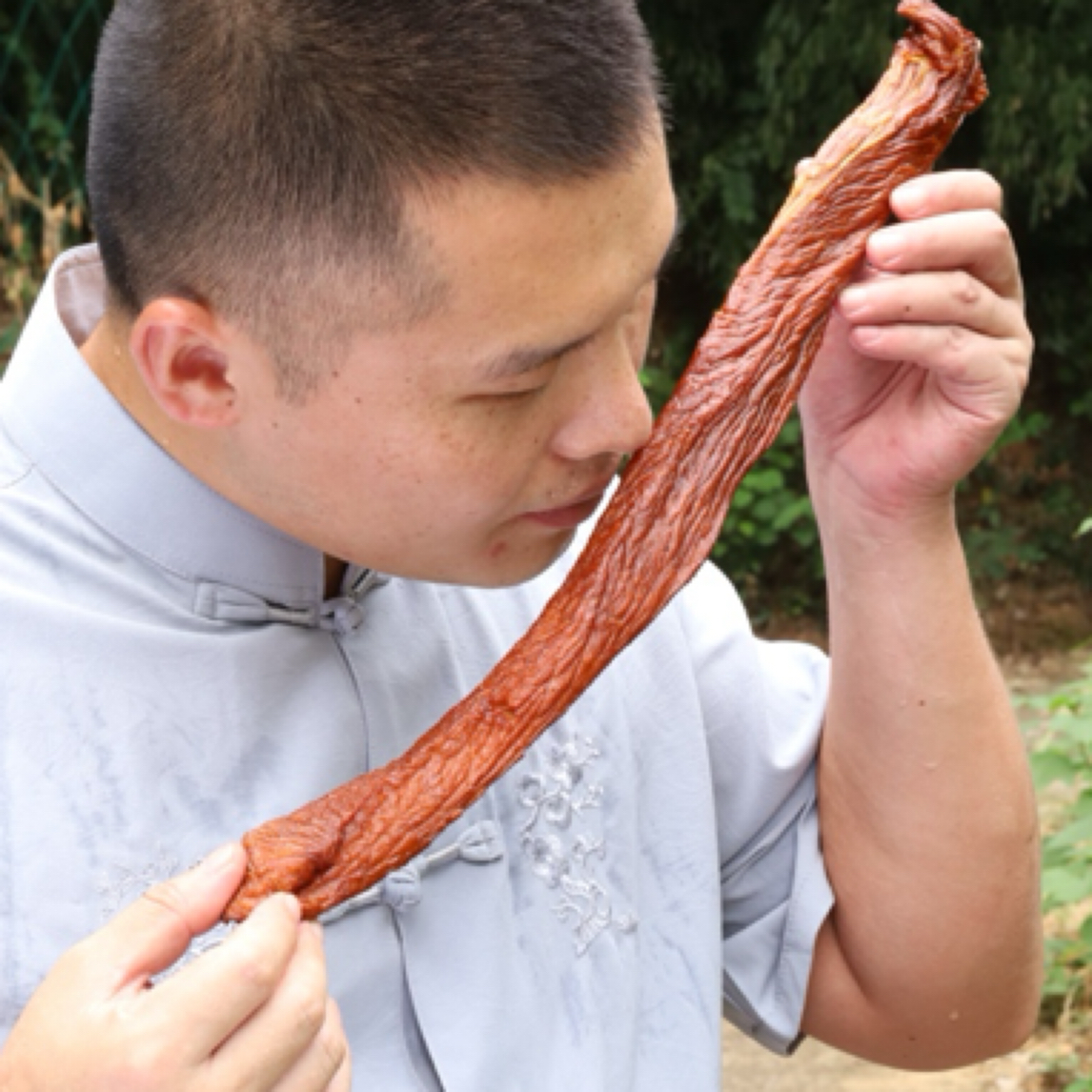 正宗湖南柴火烟熏腊传统农家风味腊味瘦肉条