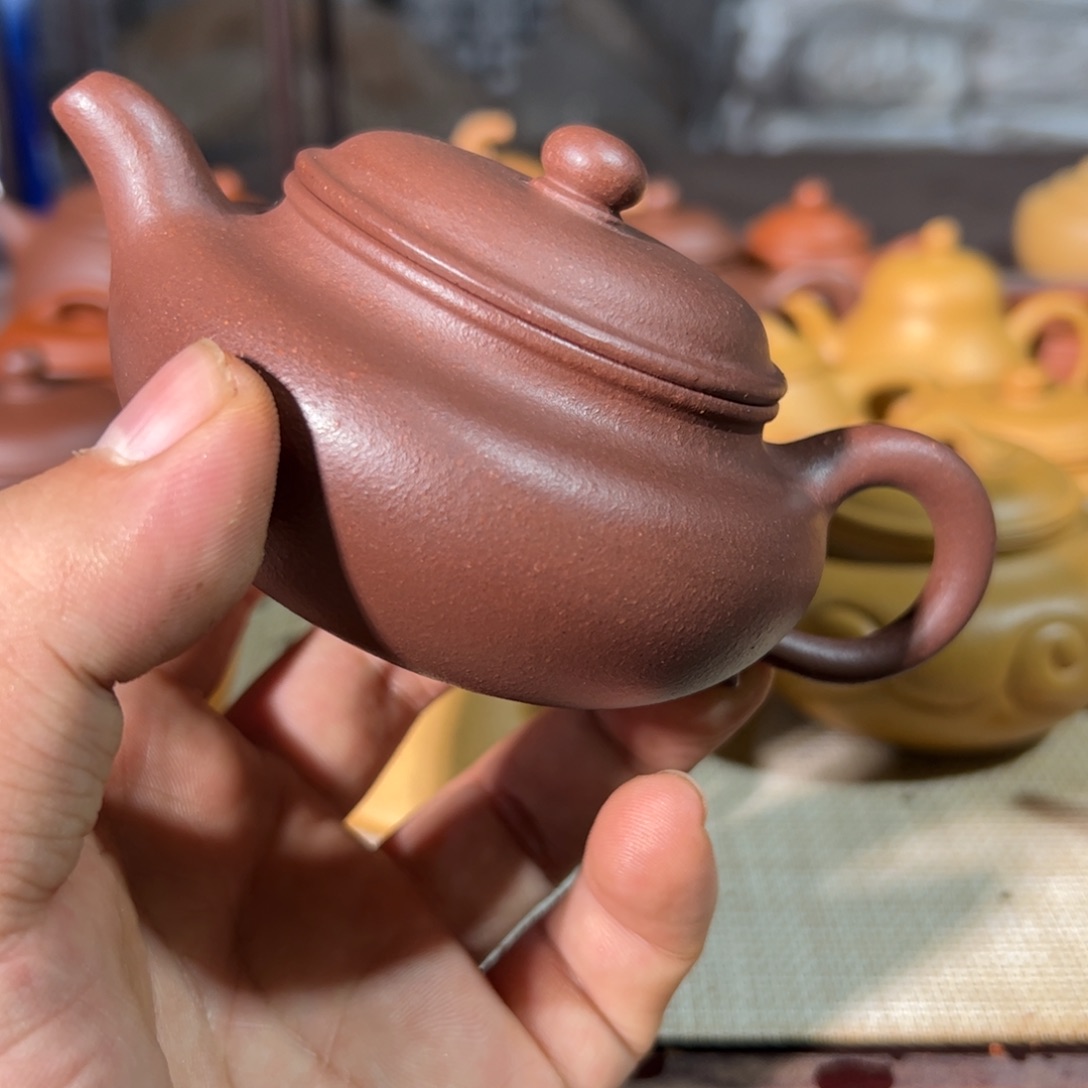 茶壶紫砂全手制作