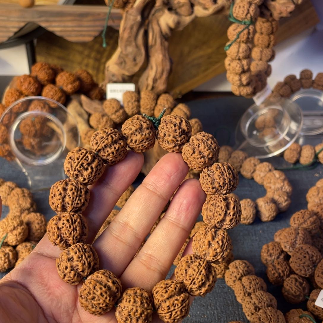 金刚菩提手串冬**兰尼泊尔大金刚菩提