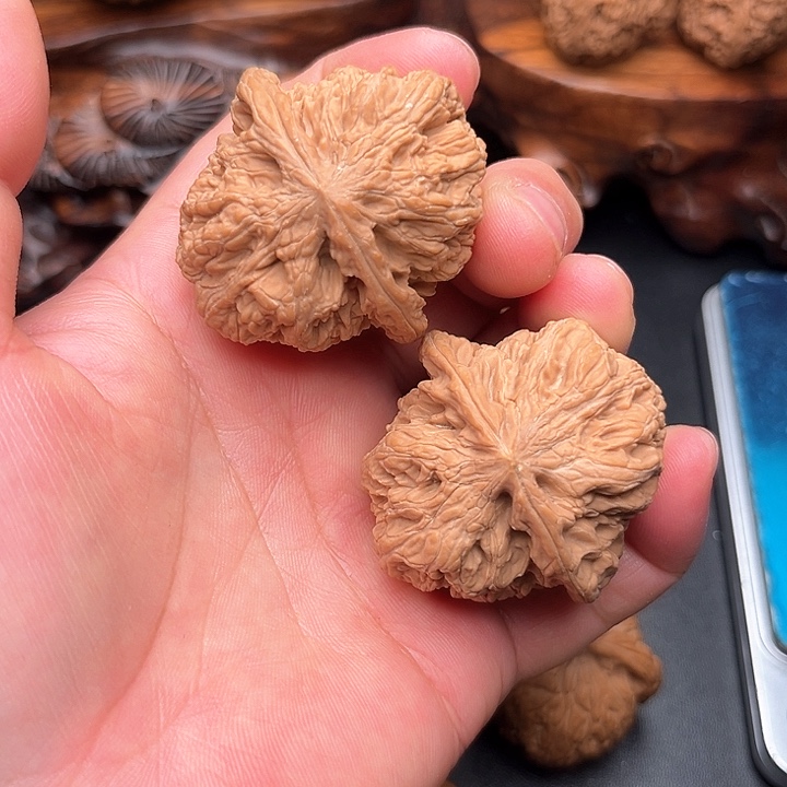 桃核把件核桃将军榜43+