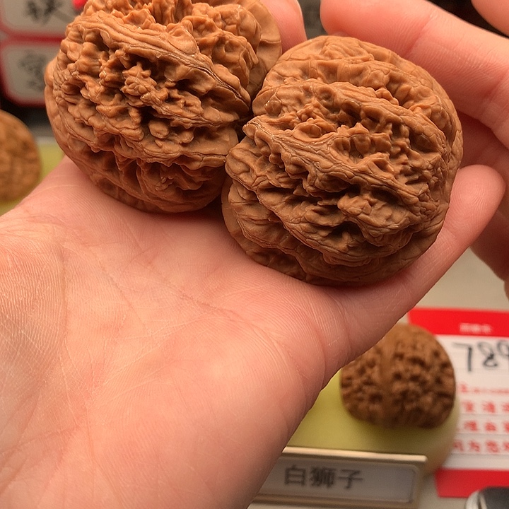 文玩核桃吊坠49尺全品粗筋801号