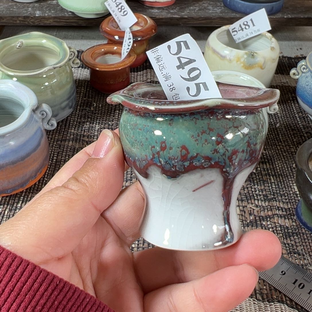 陶瓷景德镇手工花盆