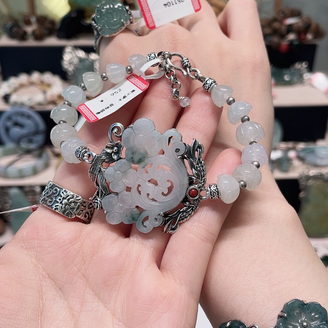 足银复古纯银手链