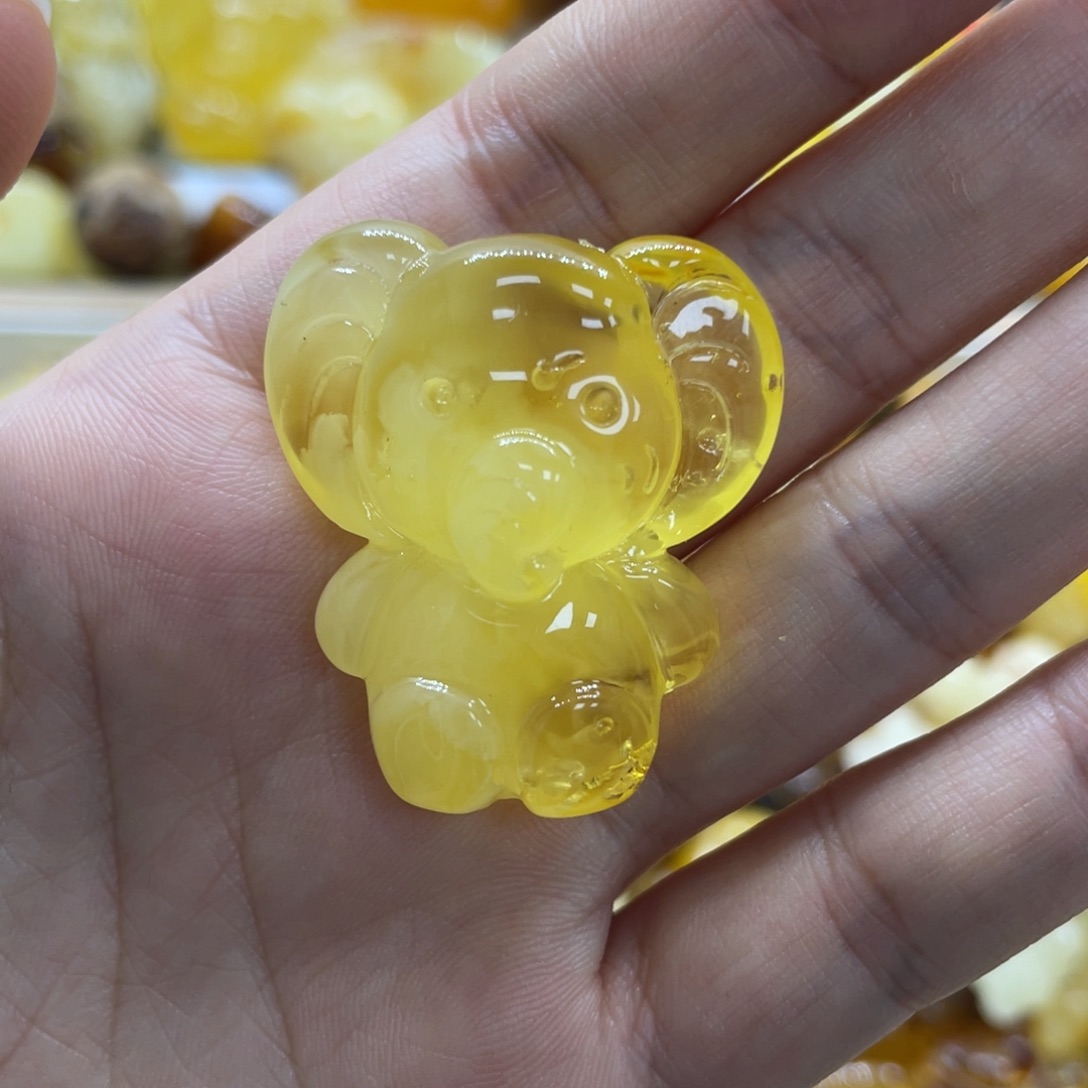 未镶嵌琥珀裸石天然琥珀
