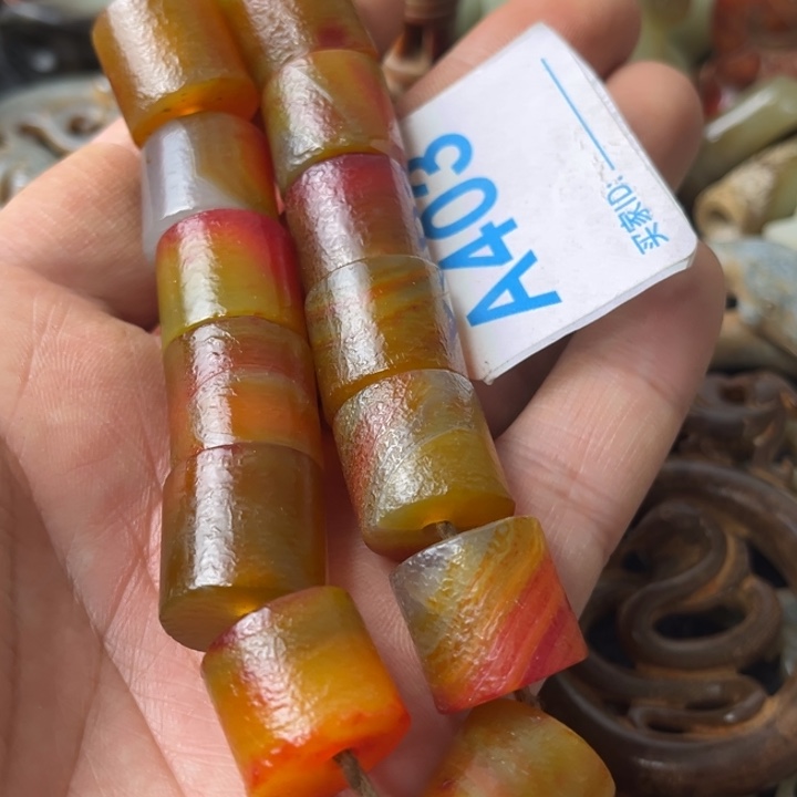 玛瑙/玉髓颈饰合金