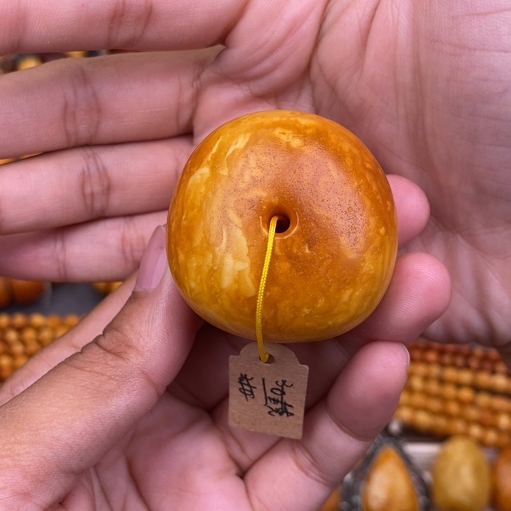 蜜蜡未镶嵌裸石蜜蜡L