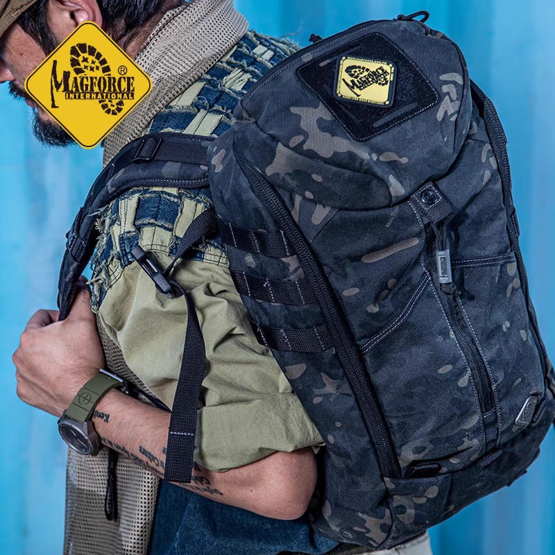 MAGFORCE麦格霍斯台马7101户外背包暗夜迷彩战术双肩包男ins日系