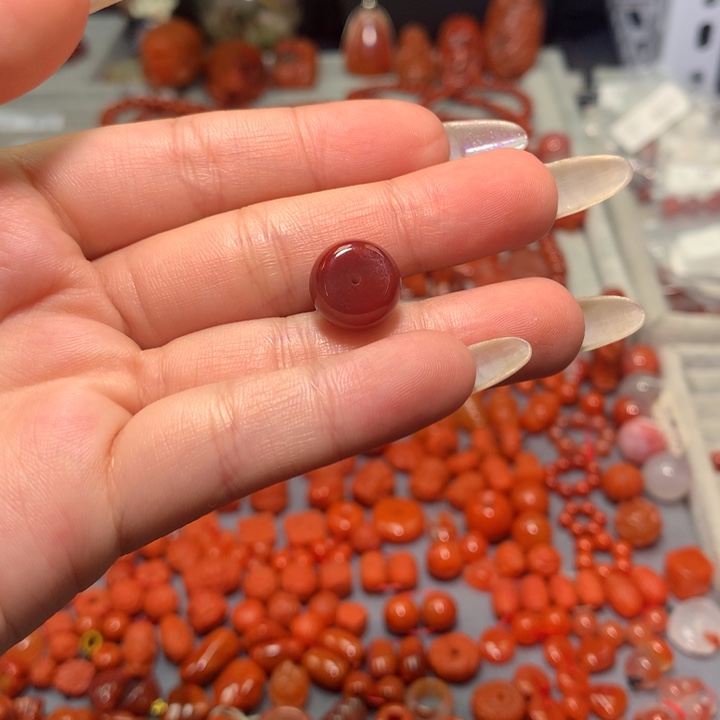 【闪购商品】南红玛瑙未镶嵌墩子
